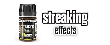 AMMO Enamel Streaking Effects 35 ml for streaks, grime and model weathering